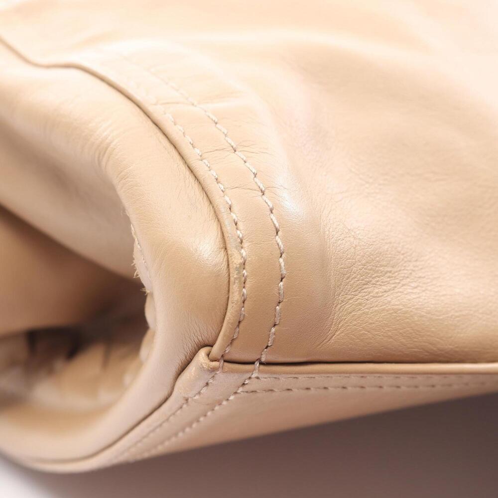BOTTEGA VENETA Cream Leather Intrecciato Tote Bag - Picture 12 of 12
